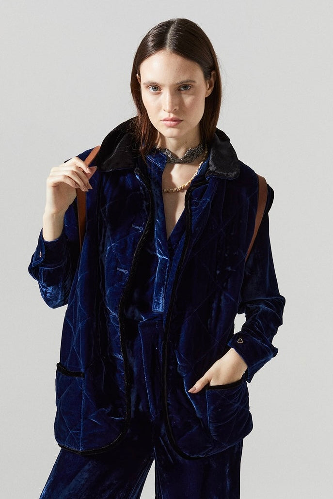 ALICE Velvet Vest Kiki Risa Clothing