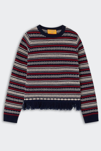 Western Stripe Crew Midnight