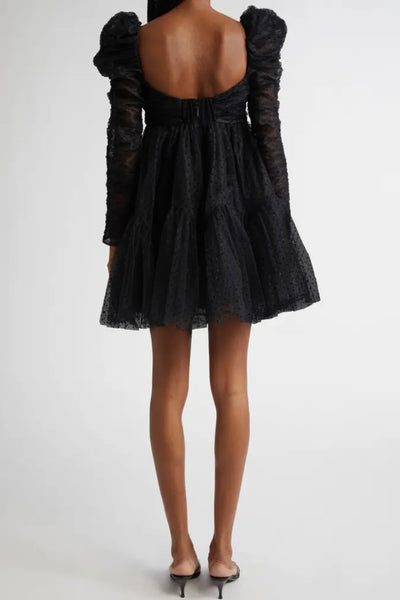 Tulle Ruched MINI Dress