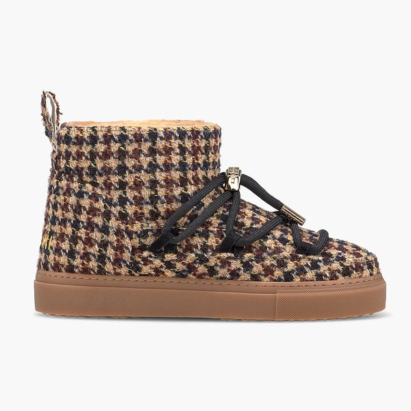 Plaid Low Boot