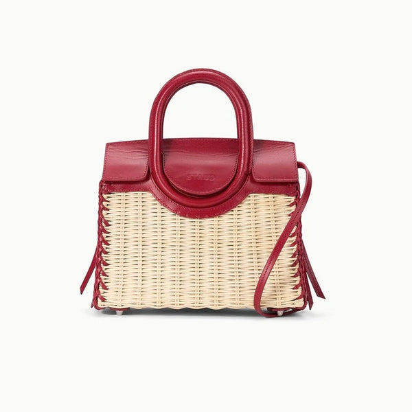 Maude Mini Wicker Carryall