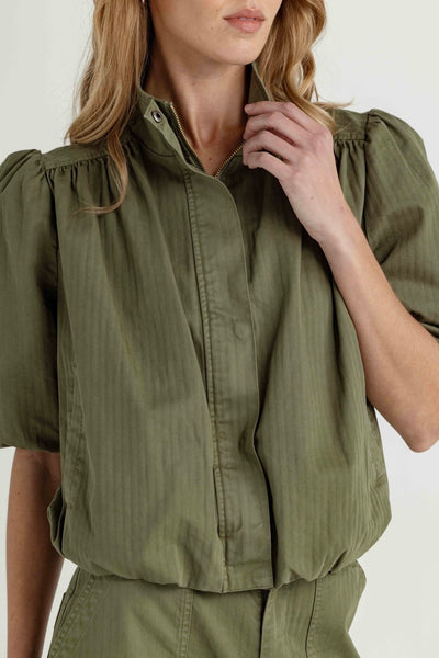 Teddy Jacket (Olive)