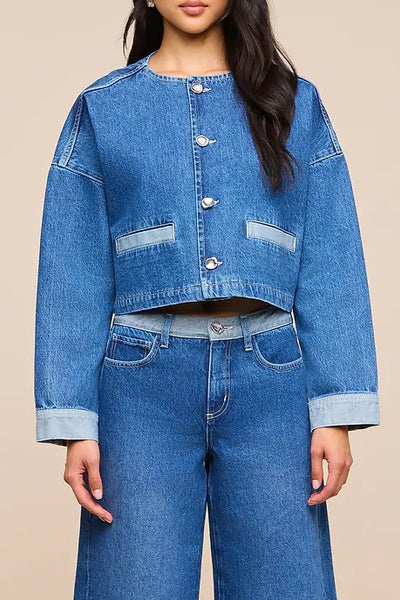 Verona Collarless Jacket