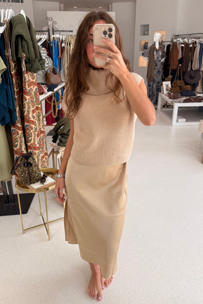 Jin Sweater Dress Combo (Oat)