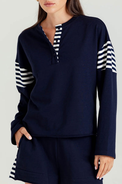 Rafferty Pullover (Navy)