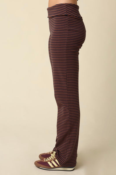 Selina Stripe Knit Pant Set