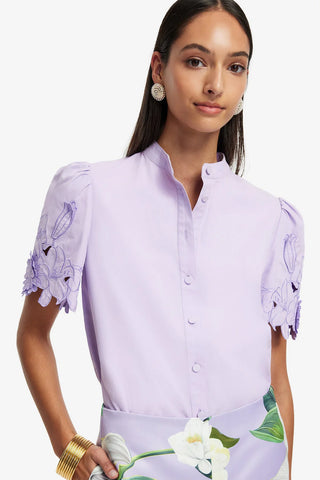 AMELIE Applique Shirt Top