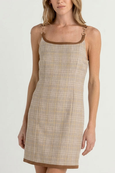 Noah Dress Heather Plaid