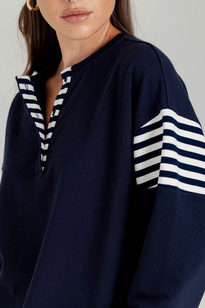 Rafferty Pullover (Navy)
