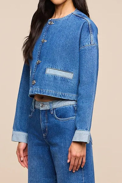 Verona Collarless Jacket