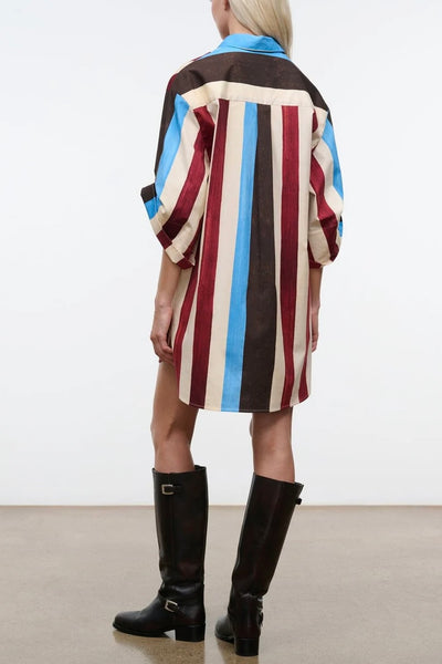 Nico Dress (Caffe Stripe)