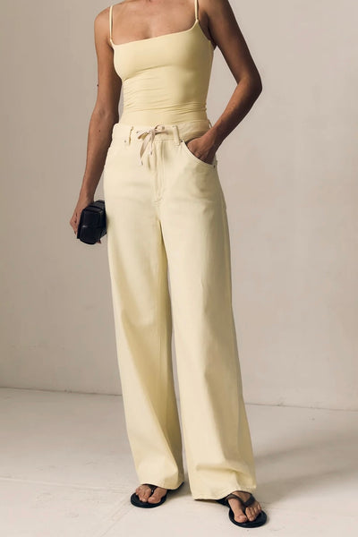 Luna Relaxed High Rise (Lemon)