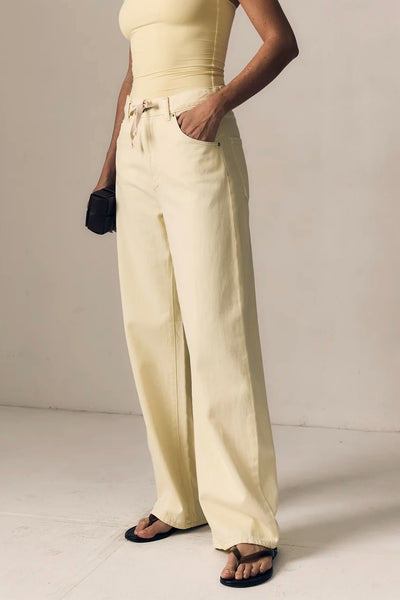 Luna Relaxed High Rise (Lemon)