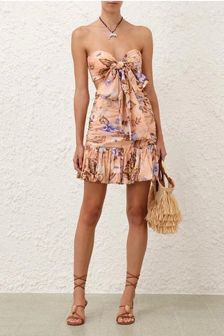 COCO Bow Front Mini Dress