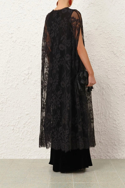 Valiant Lace Caped Top