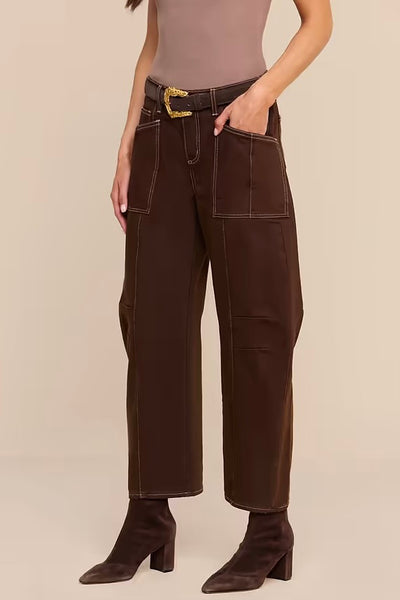 Cody H/R Rodeo Jean (Brown/Natural)