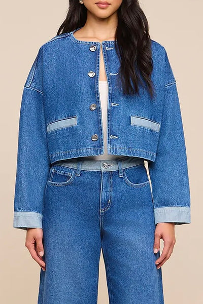Verona Collarless Jacket