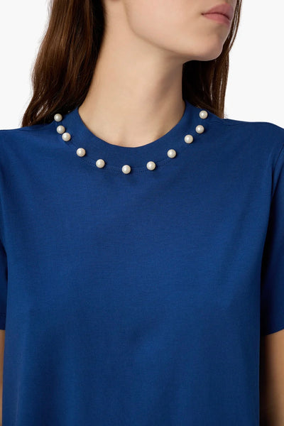 Mattea Cotton Tee (Sailor)