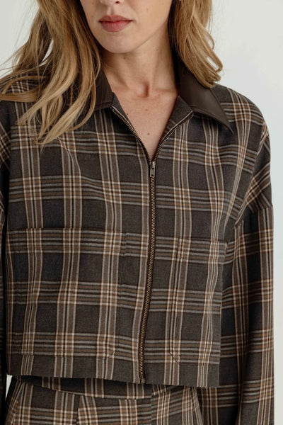 Ellis Jacket Ashwood Plaid