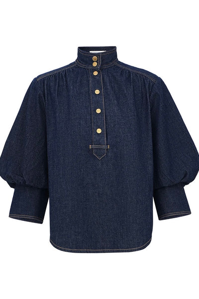 Denim Billow Shirt