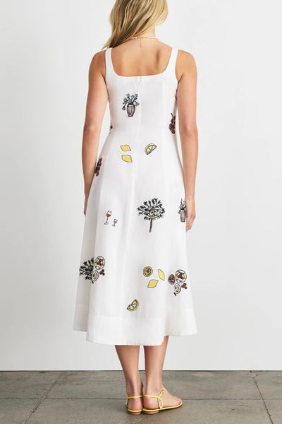 Soren Dress (Optic White)