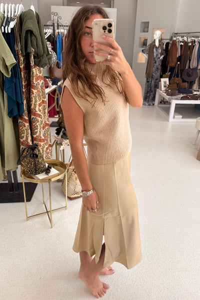 Jin Sweater Dress Combo (Oat)