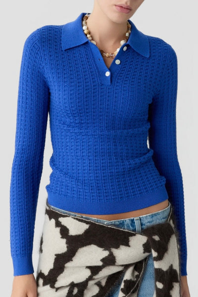 Shrunken Waffle Polo Reservoir
