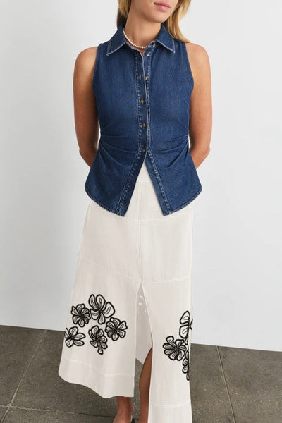 Hanelle Top (Indigo Blue)