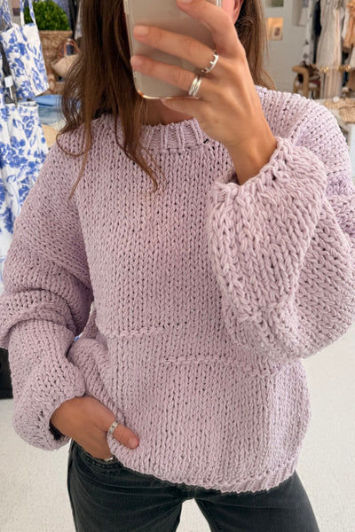 Sweater Top (Lavender)