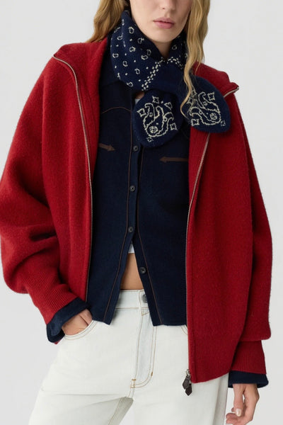 Felted Zip Jacket