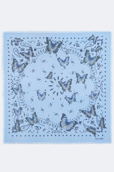 HACHIKO BUTTERFLY Scarf Celestial