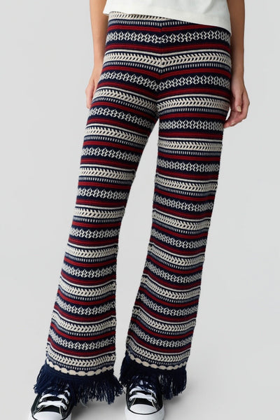 Western Stripe Pant Midnight