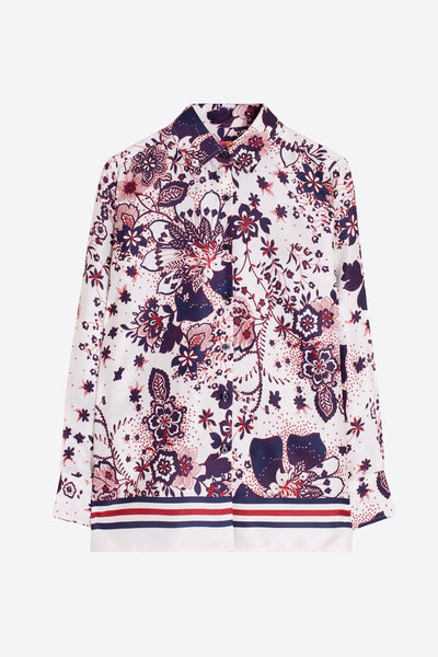 Star Flower Print Shirt