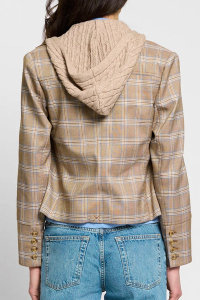 Sienna Plaid Dickey Blazer