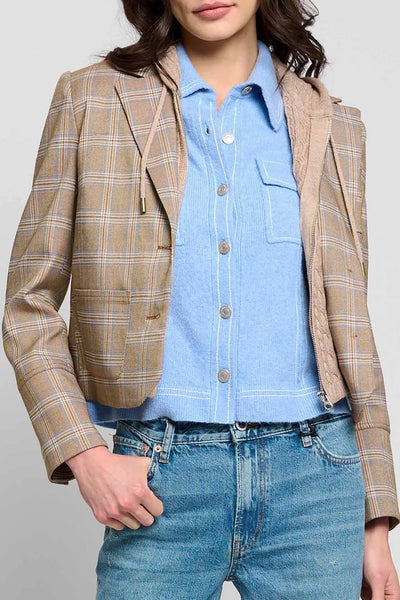 Sienna Plaid Dickey Blazer