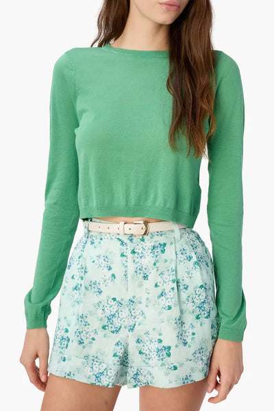 Jaye Cropped Knit Top