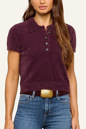 Cirrus SS Crop Polo