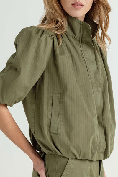 Teddy Jacket (Olive)