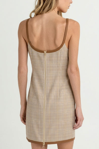 Noah Dress Heather Plaid