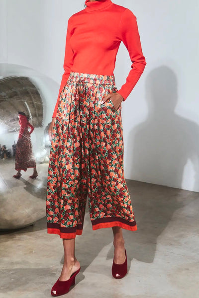 Whisper Pant Crimson Blossom