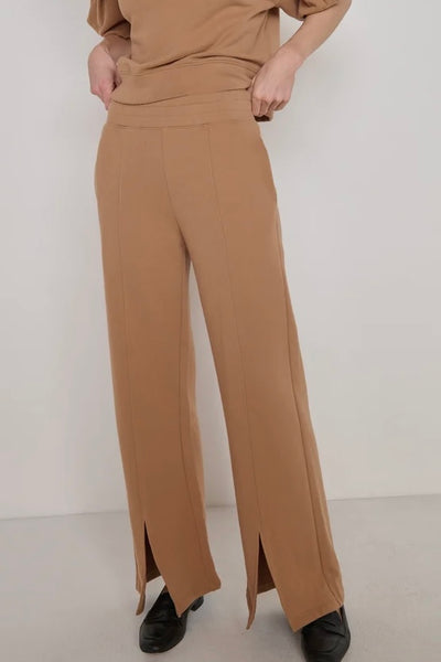 Lincoln Front Slit Knit Pant (Palo Santo)
