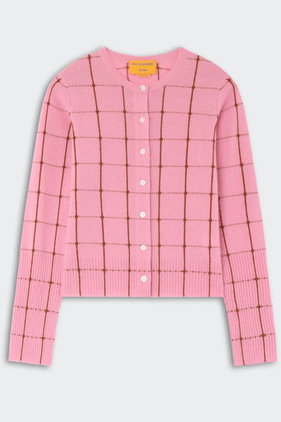 Jane Checker Cardigan Sprinkle