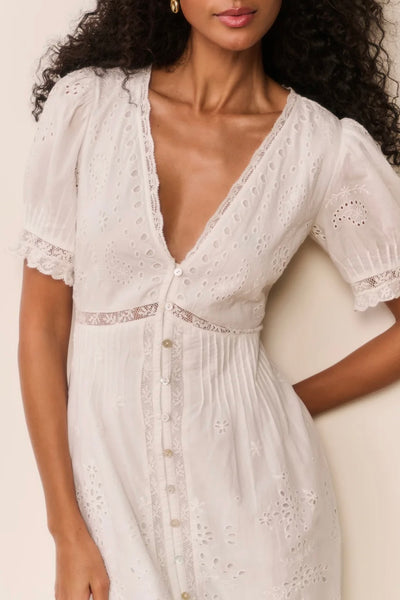 Tarragon Dress (White)