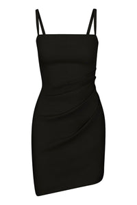 NADEGE Asymmetric Mini Dress