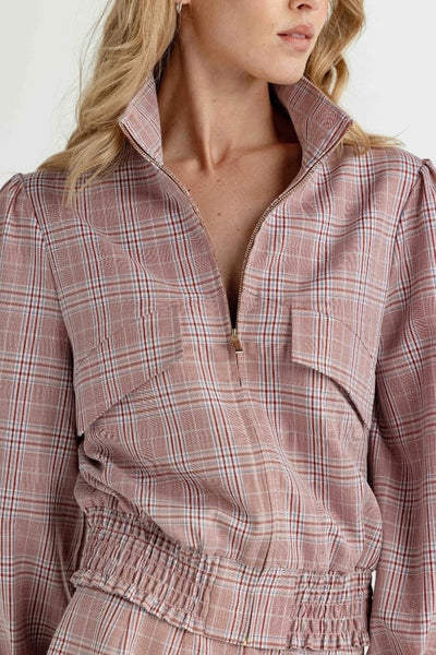 Ever Jacket (Foxglove Check)