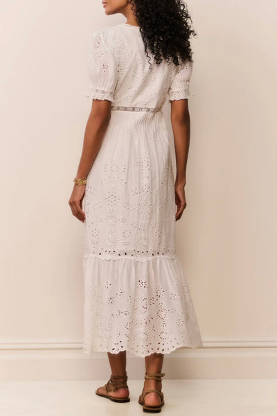 Tarragon Dress (White)