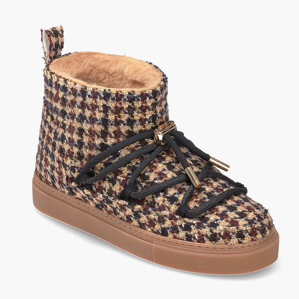 Plaid Low Boot