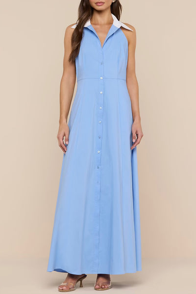 Maurie Halter Maxi Dress
