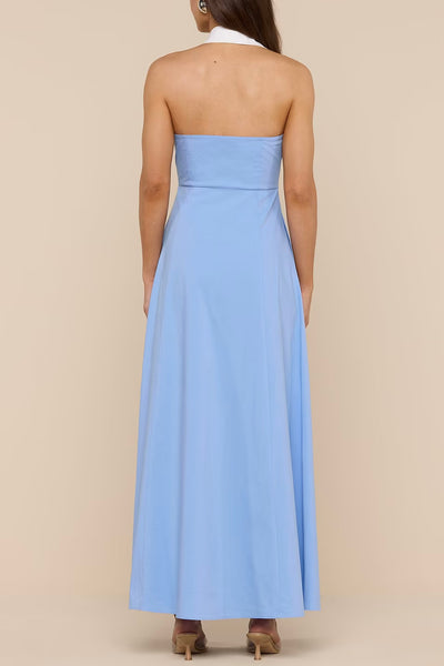 Maurie Halter Maxi Dress