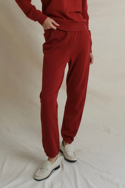 Johnny Sweatpant Ruby Red